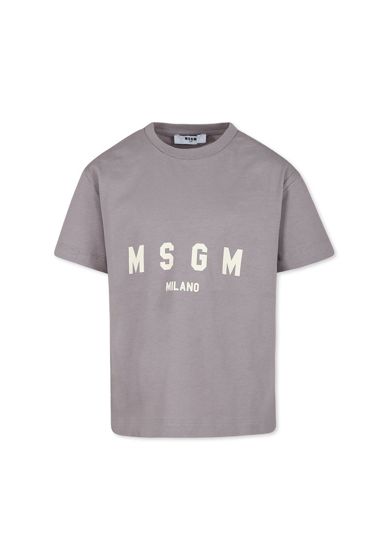 MSGM T-shirt con stampa - beige