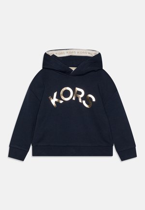 HOODED - Felpa con cappuccio - bleu cargo