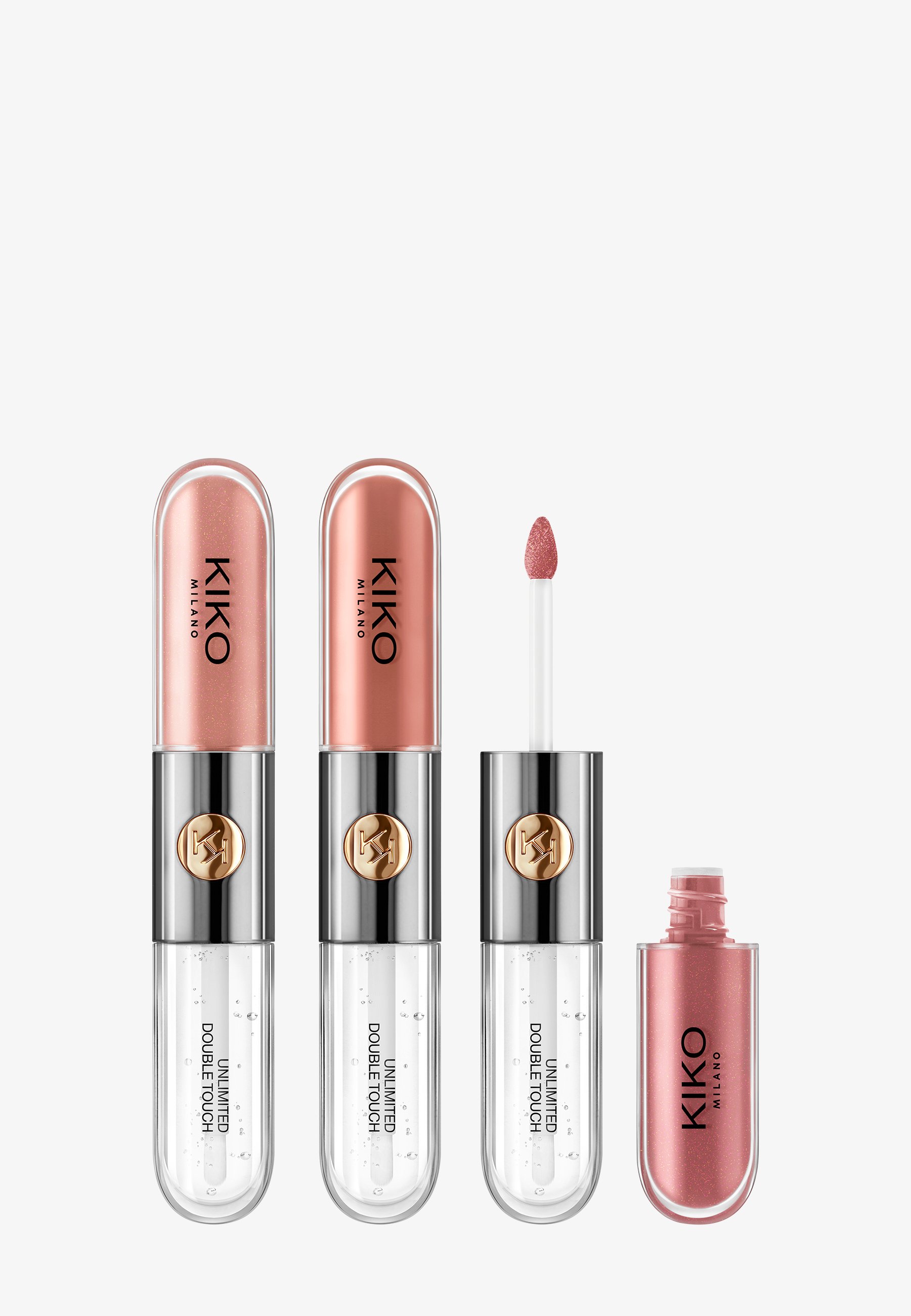 KIKO Milano Unlimited Double Touch 2本セット KIKO Milano UNLIMITED DOUBLE TOUCH LIP SET - Lip Set - nude