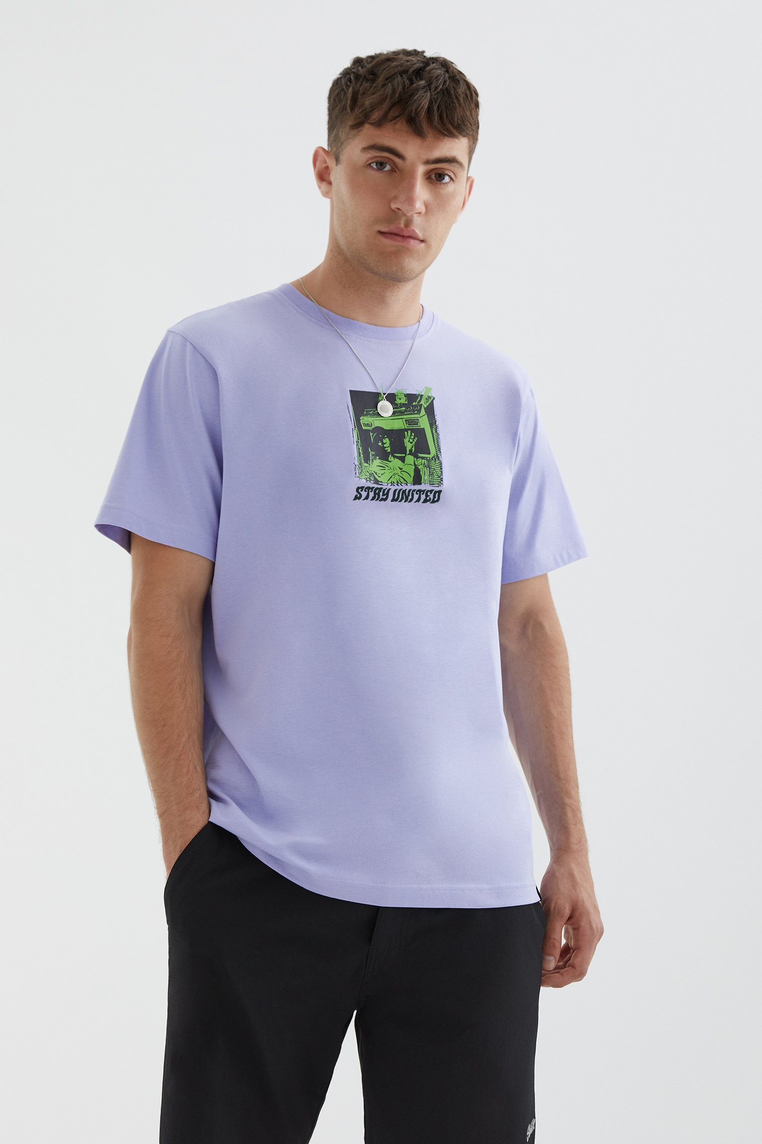 Herren STAY UNITED - T-Shirt print Herren STAY UNITED - T-Shirt print
