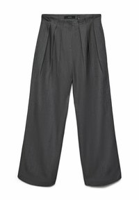 VMNEOMI HOHE TAILLE - Stoffhose - dark grey melange