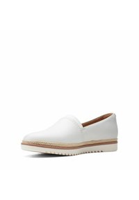 Clarks SERENA  - Slip-ons - white