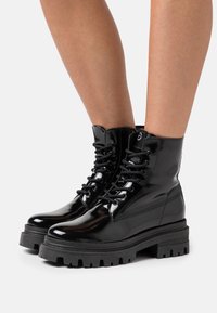 Tamaris Lace-up ankle boots - black