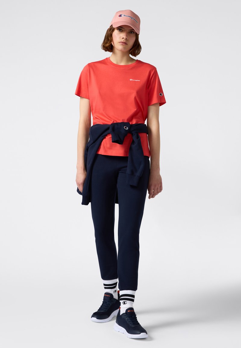 Champion T-shirt basic koraalrood