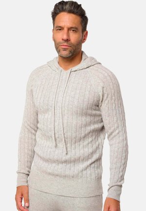 Kapuzenpullover - flanelle chiné