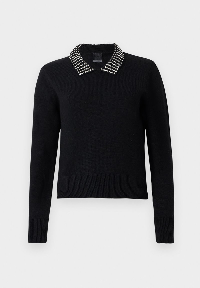 Pinko VENTOTENE STRASS - Jumper - nero limousine/black - Zalando.co.uk