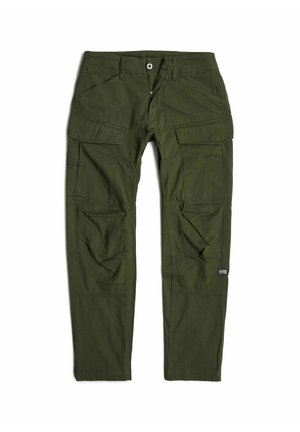 G-STAR, CARGO 3D REGULAR TAPERED PANTS - Cargohose - dk bronze green