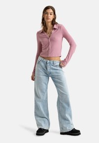 PETAL BLIZZARD - Strickjacke - mauve orchid