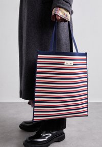 TOTE FLAT UNISEX - Torba za nakupovanje - blue/light red