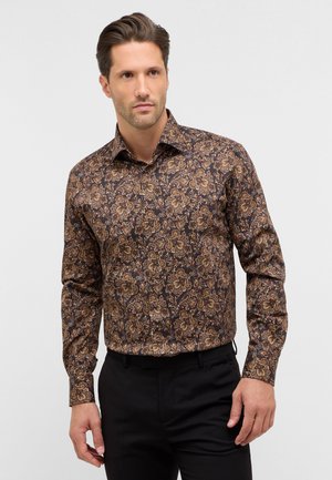 MODERN FIT - Camicia - dunkelbraun