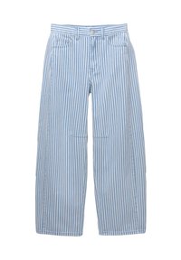 STRIPED - Traperice opuštenog kroja - blue