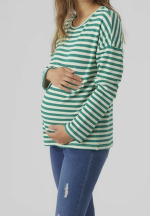 MAMALICIOUS T-shirt à manches longues - mint