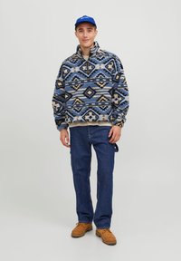 Jack & Jones JORDIAMOND  - Giacca in pile - ashley blue