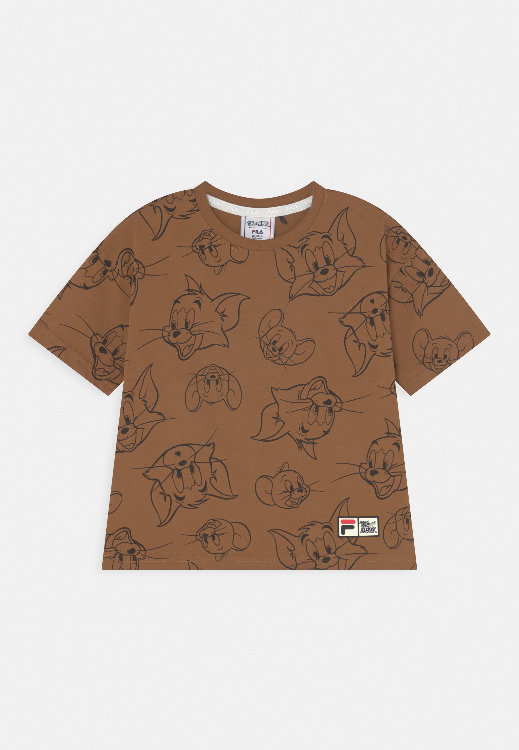 Fila shirt brown Clearance