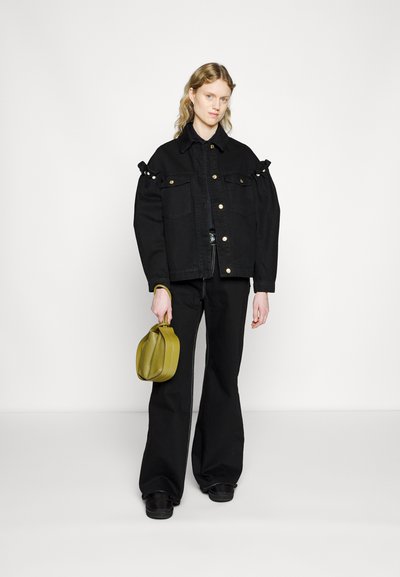 Mother of Pearl LONG WIDE LEGGED - Jean flare - black