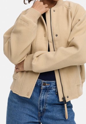 Giubbotto Bomber - beige