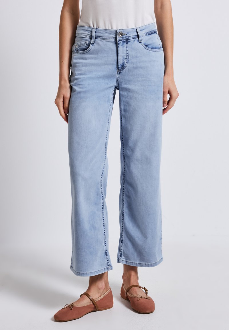 Street One - WIDE - Relaxed fit jeans - blau, Enlarge