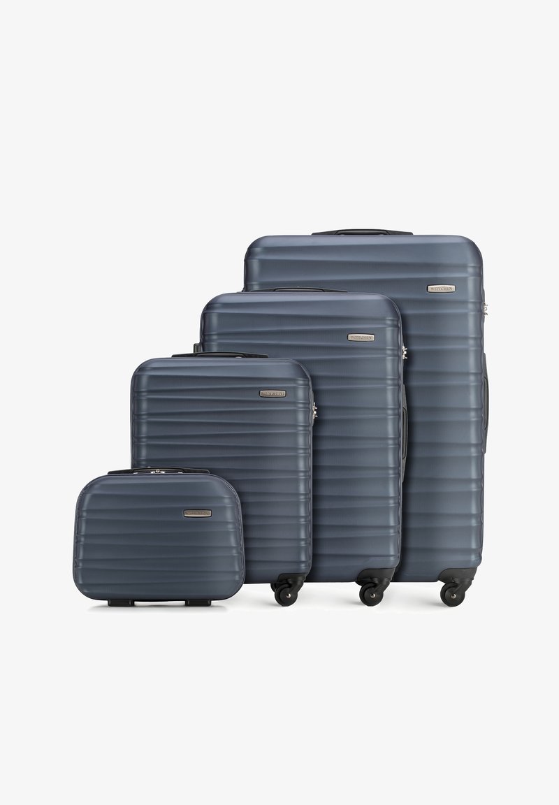 WITTCHEN LUGGAGE SET WITH WASH BAG FROM ABS - Kofferset - dark blue