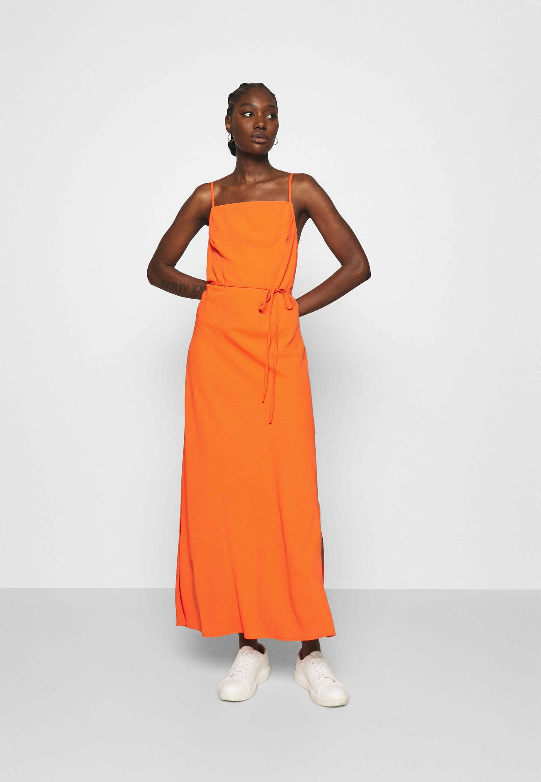 Calvin Klein CAMI DRESS - Maxi dress - fiesta/orange 