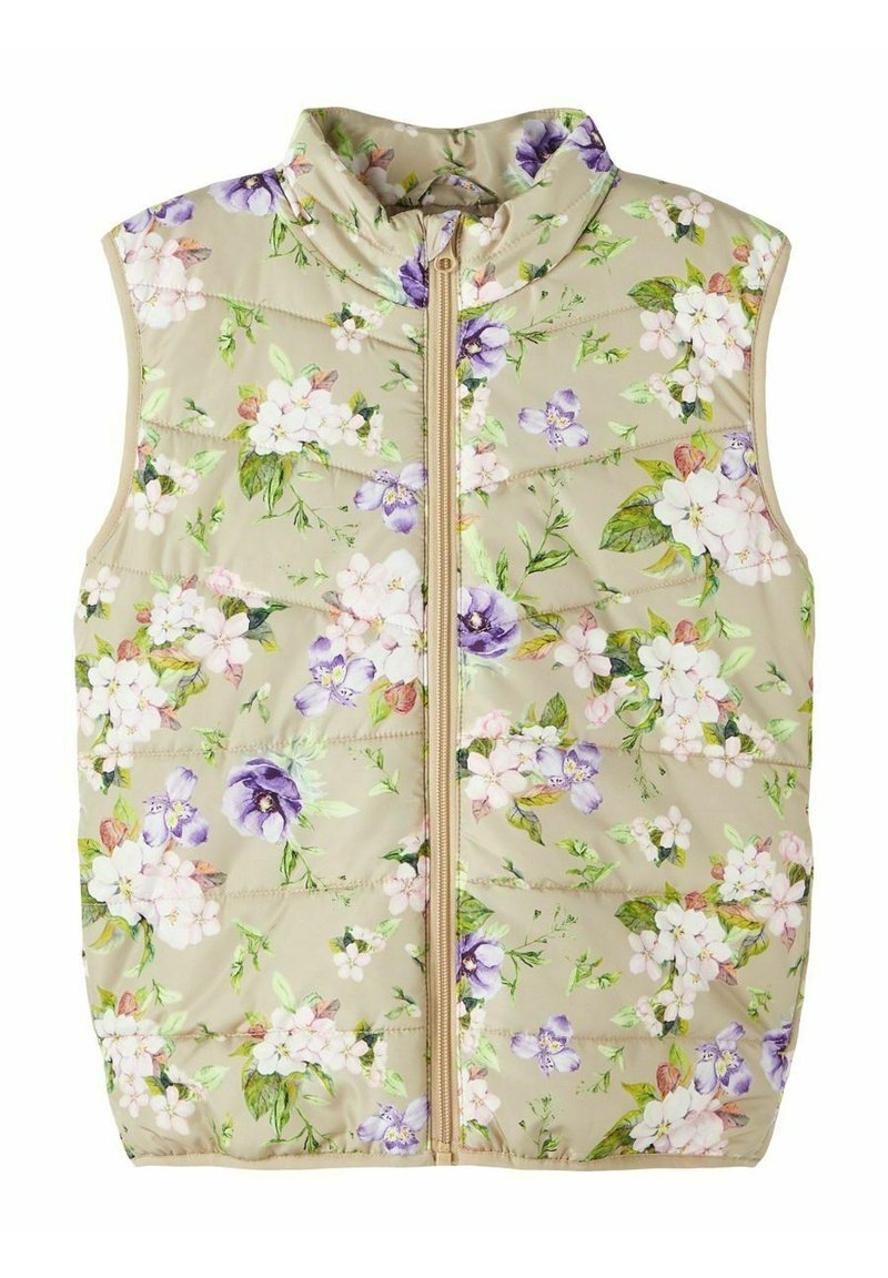 Name it PUFFER - Weste - white pepper