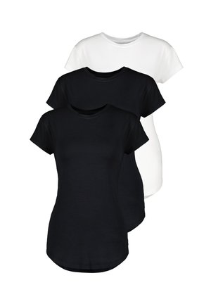 3 PACK - T-shirt basic - black