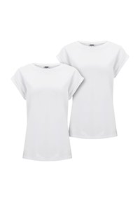 PRE 2 PACK  EXTENDED SHOULDER TEE  - T-shirt basic - white