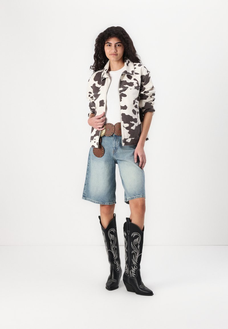 Giacca Blazer In Cr&ecirc;pe Stretch