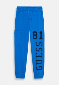 Guess JUNIOR ACTIVE PANTS - Tracksuit bottoms - blue - Zalando.co.uk