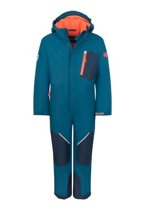 ISFJORD - Snowsuit - madeira blue/deep orange