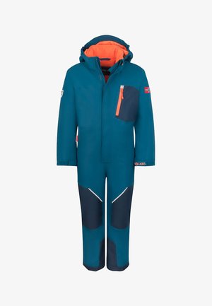 TROLLKIDS, ISFJORD - Snowsuit - madeira blue/deep orange