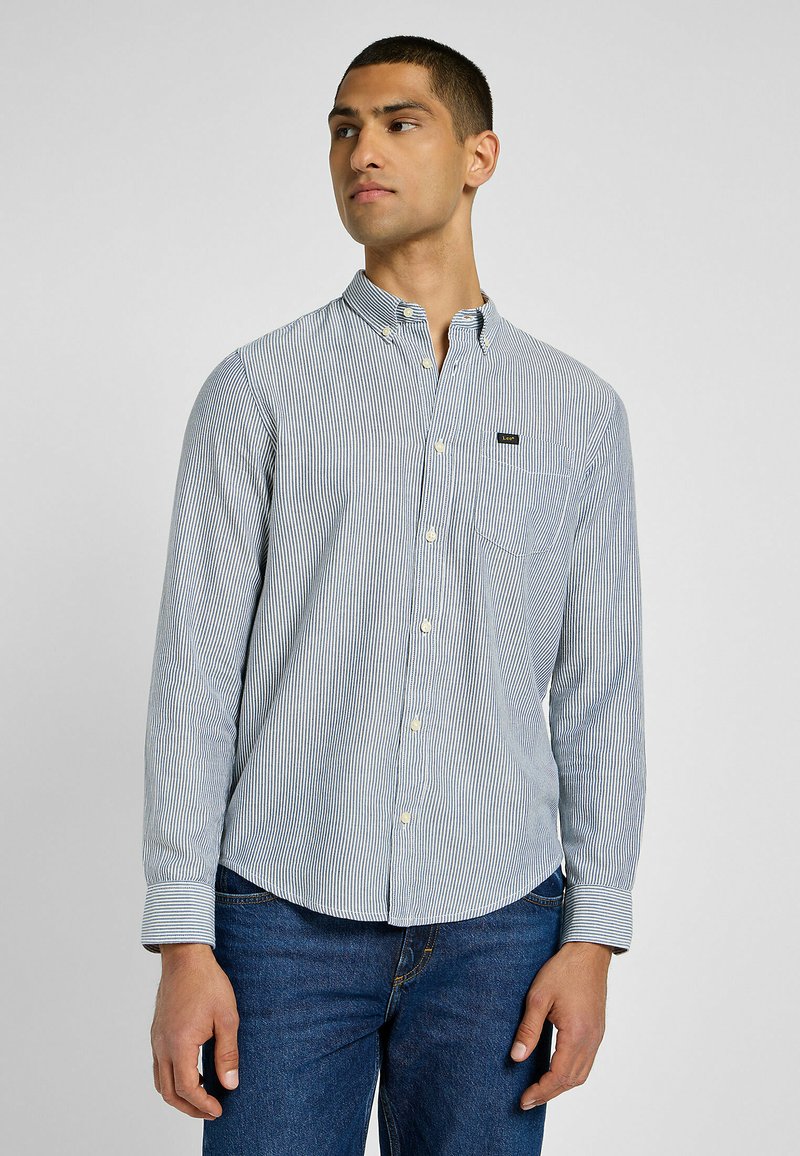 Lee LEE BUTTON DOWN - Skjorter - blue stripe