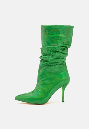 Vysok obuv - emerald green