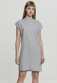 Urban Classics - TURTLE EXTENDED SHOULDER - Jerseykleid - grey Thumbnail-Bild 1