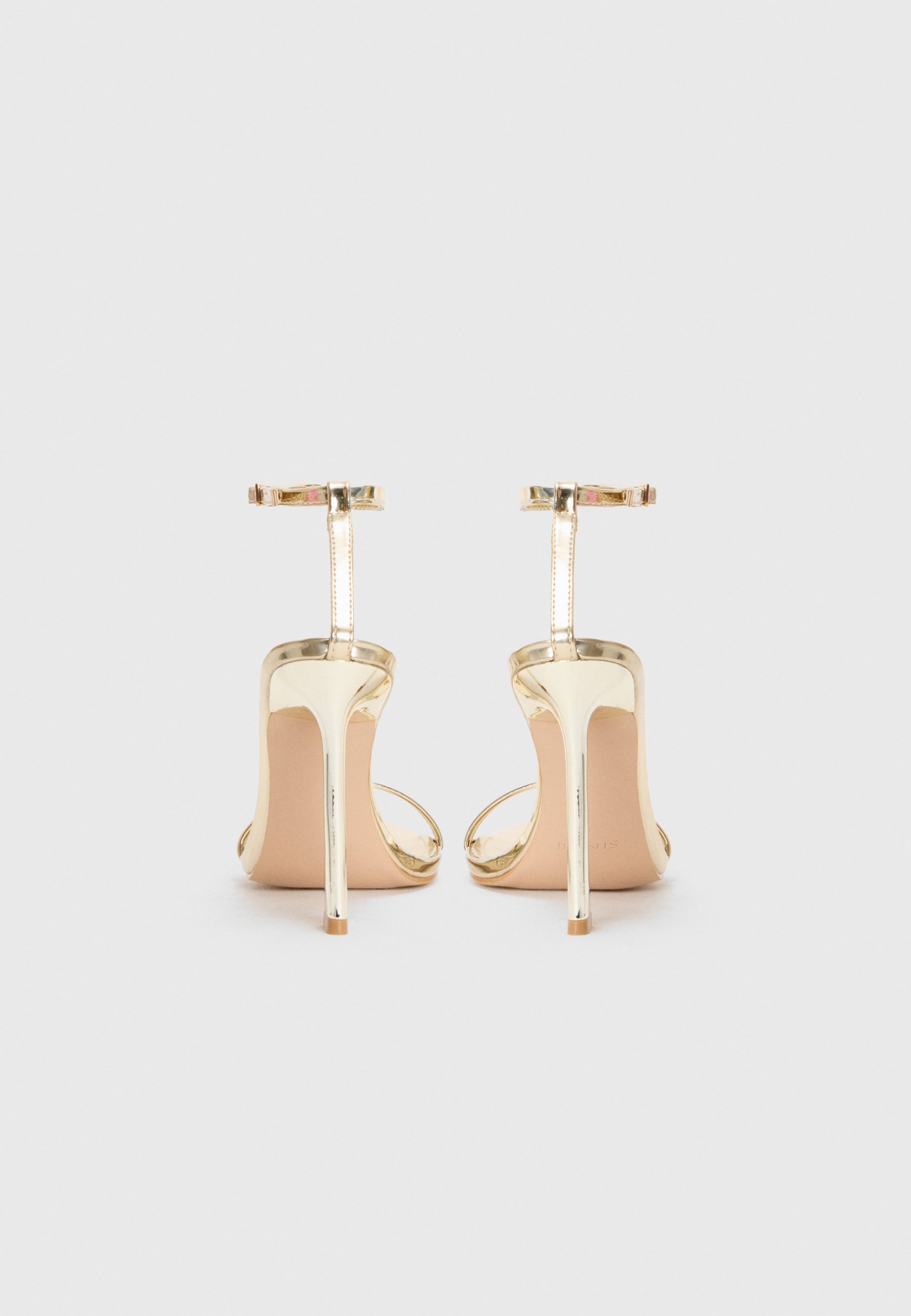 Simmi London PEAR - Sandały na obcasie/złoty - Zalando.pl