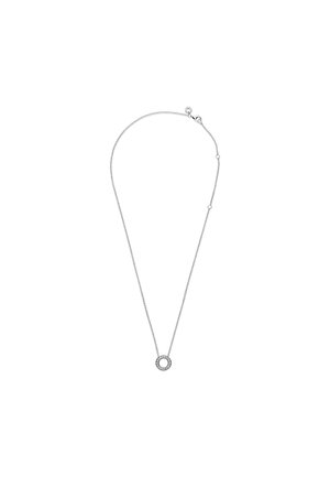 LOGO PAVÉ CIRCLE COLLIER - Halskette - silver coloured
