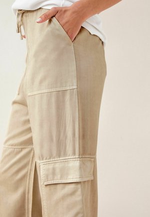 COMBAT - Pantaloni cargo - stone