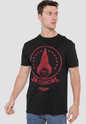 TOP GUN DARKSTAR LOGO - T-Shirt print - black