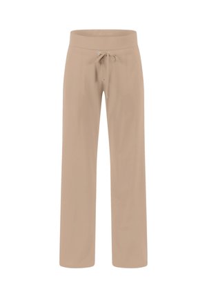 CANDICE STRAIGHT - Trousers - warm taupe