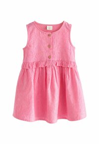 Next - PEPLUM  REGULAR FIT - Robe de jour - pink textured Image miniature 1