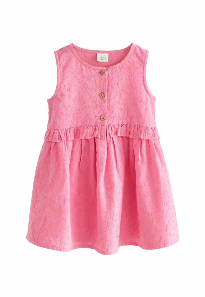 Next PEPLUM  REGULAR FIT - Nappali ruha - pink textured