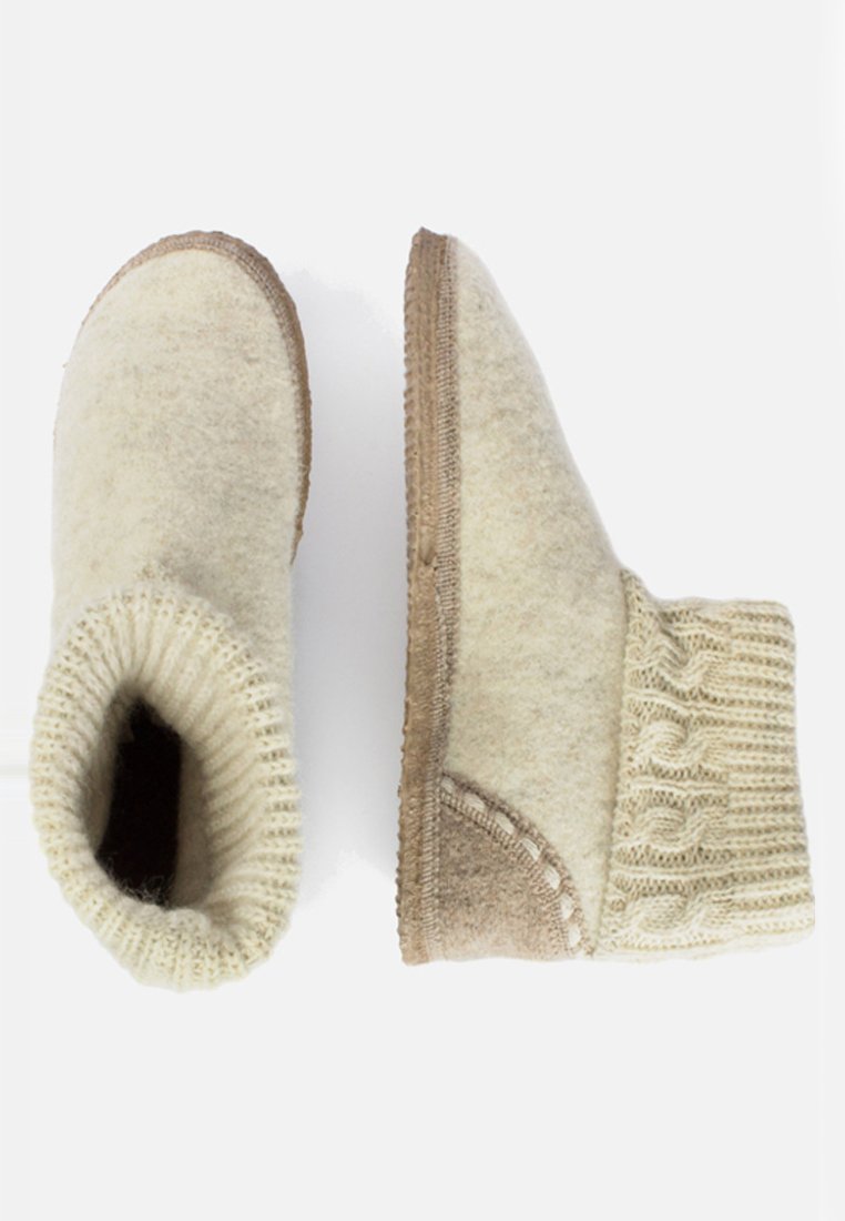 Damen Sneaker | Giesswein FREIBURG Hausschuh beige - TY48407 Damen Sneaker | Giesswein FREIBURG Hausschuh beige - TY48407
