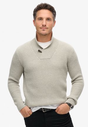 Superdry & Co Striktrøje - grey marl