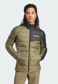 Adidas Terrex MULTI LIGHT DOWN - Vinterjakke - green