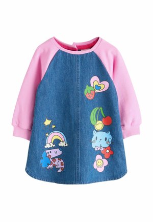 Next, REGULAR FIT - RAGLAN DENIM DRESS . - Denim dress - multi bright print