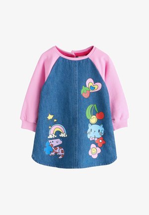 Next, REGULAR FIT - RAGLAN DENIM DRESS . - Vestido vaquero - multi bright print