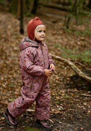 mikk-line AOP FLORAL - Snowsuit - burlwood