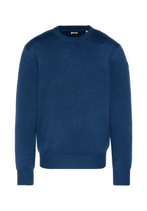 PULL COL ROND MAILLE MILANO - Pullover - bleu