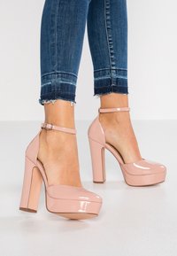 Even&Odd Lodičky na vysokém podpatku - light pink
