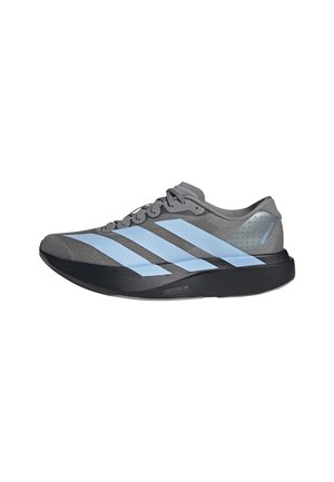 adidas Performance ADIZERO EVO SL M - Väglöparskor - grey three   glow blue   core black
