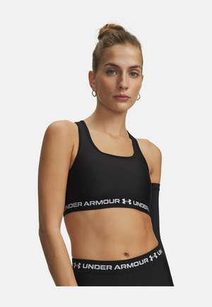CROSSBACK MID - Sport-BH mit mittlerer Stützkraft - ultimate black